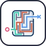 Breadth First Search SVG Icon